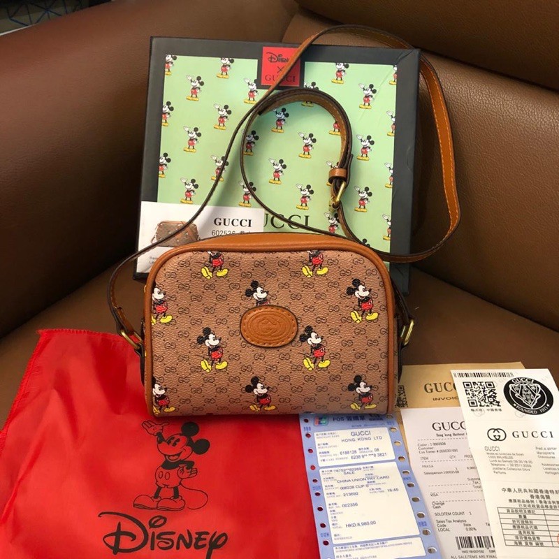 Gucci Slingbag mickey Mini