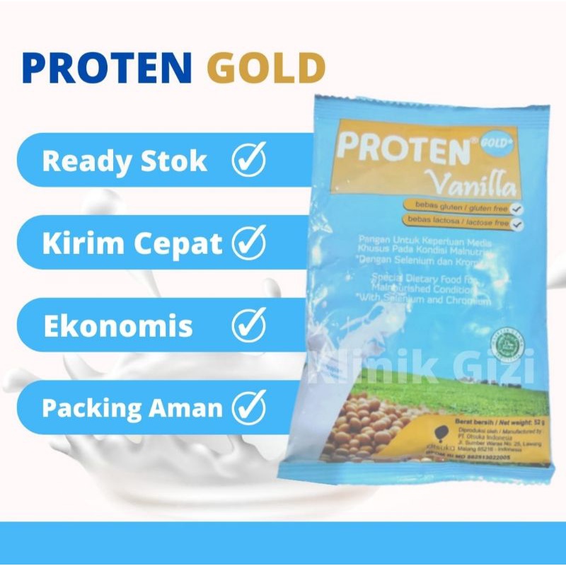

Proten Gold Vanilla (20Sachet) Expired 2027