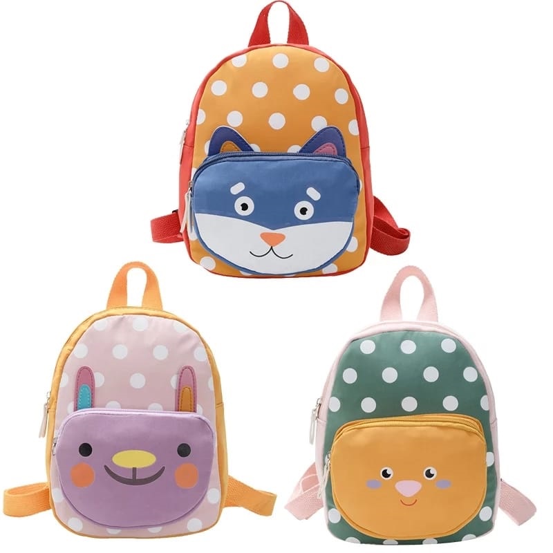 Kids Bag / Tas Ransel Anak Prempuan Motif Cantik Lucu - Tas Paud, Play Group, TK