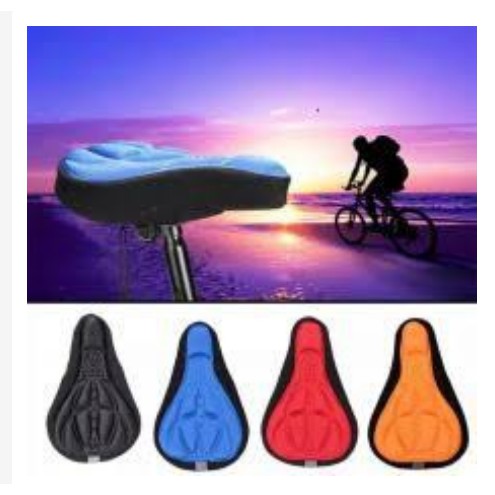 Sarung Jok Sepeda Gel Empuk Random / Cover Saddle Sadel Sepeda Cover Sepeda / Cover Jok Sepeda