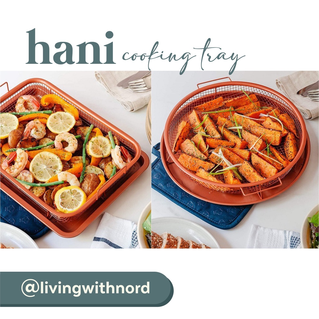 [NORD] PENIRIS GORENGAN ; CRISPER TRAY ; COOKING TRAY PUTIH ; BAKING TRAY PUTIH