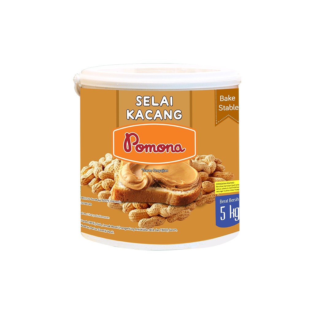 

Welco Pomona Selai Kacang [1 PAIL / 5 KG]