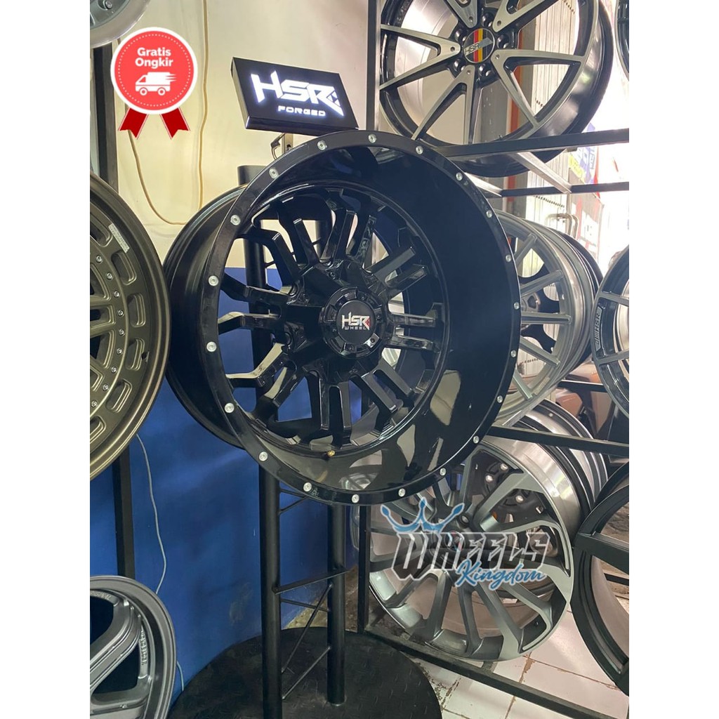 Velg Racing Raptor Mobil Pelek Off-road Ring 20 HSR FG SELOR - Fortuner Pajero Mazda Bt50 Hilux Ford