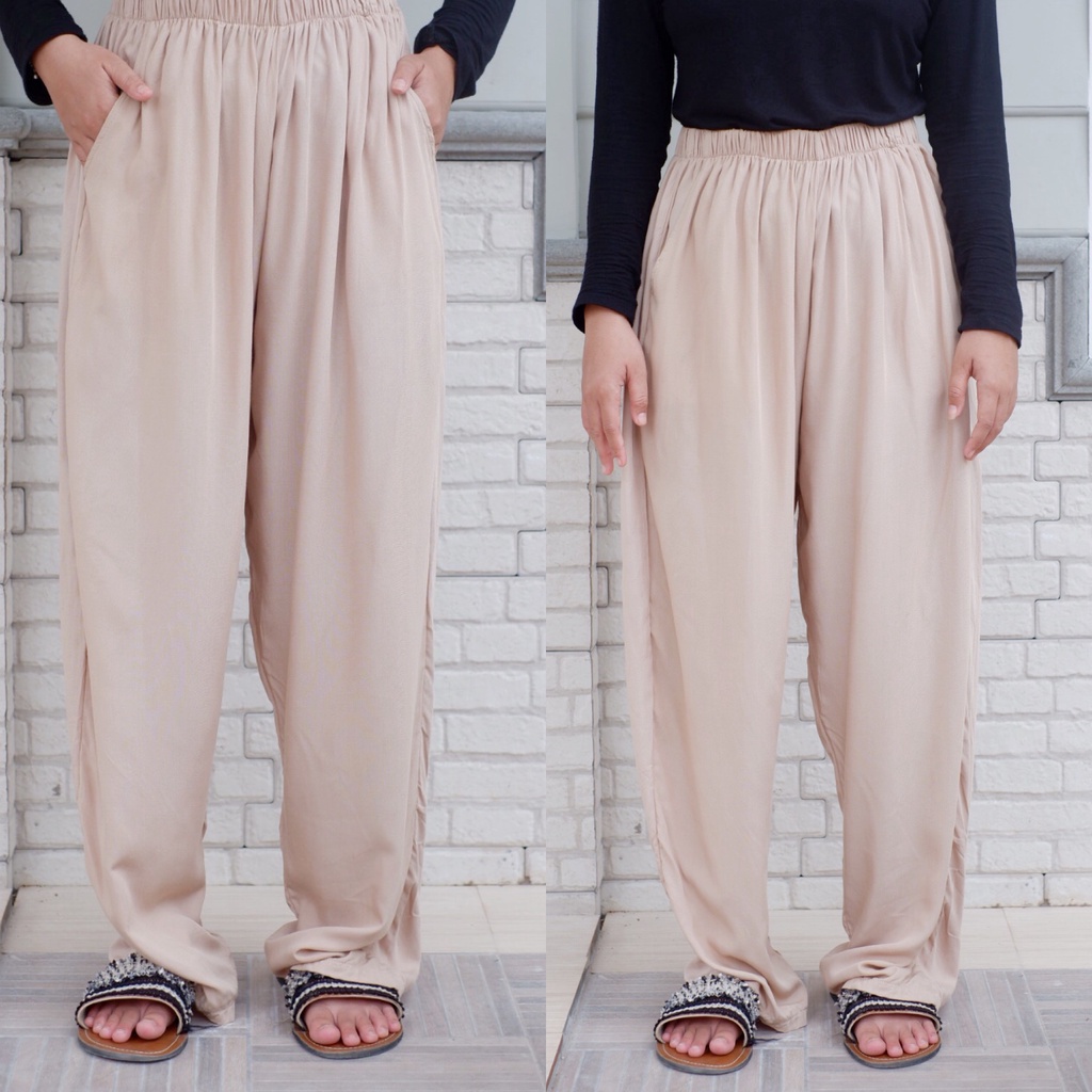 KULOT RAYON POLOS/ KULOT JUMBO/ RAYON PANTS