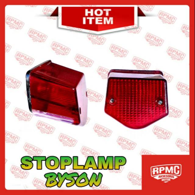 STOPLAMP BYSON CB LAMPU STOP CB GL TIGER VARIASI AKSESORIS MODIFIKASI