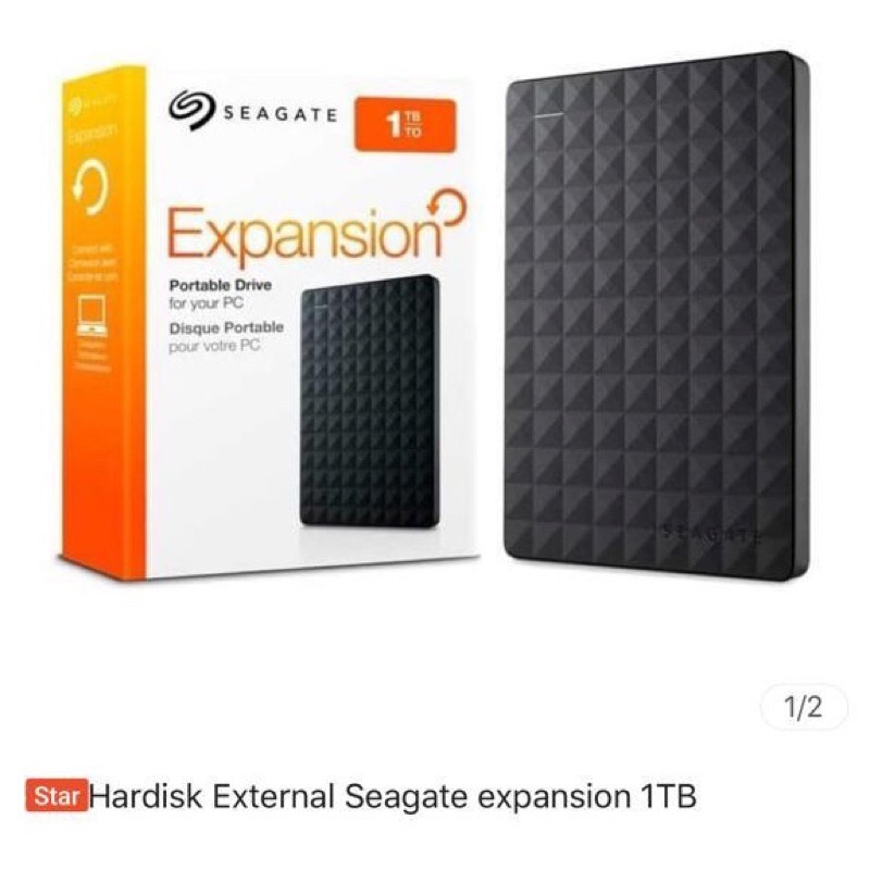 Hardisk External Seagate 1 TB