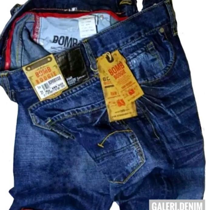 Keluaran Terbaru.. LAGI PROMO CELANA JEANS BOMBOGIE CELANA JEANS BOMBOGIE PRIA CELANA JEANS PANJANG 