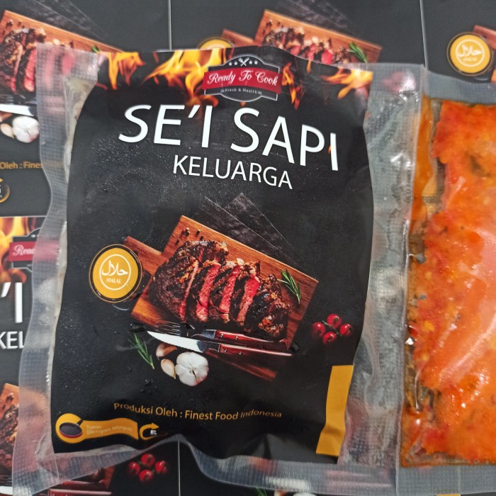 

Sei Sapi Beku siap saji 500 gram + Sambal - BARU