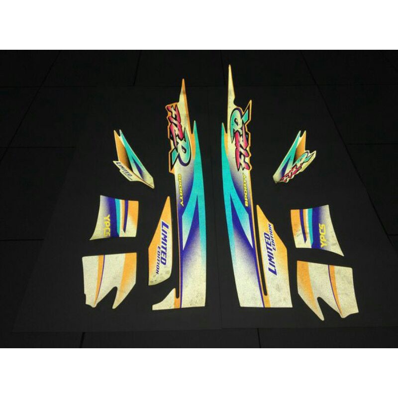 graphic striping sticker stiker yamaha fizr f1zr Limited Edition LE 99 original 3M max decal premium