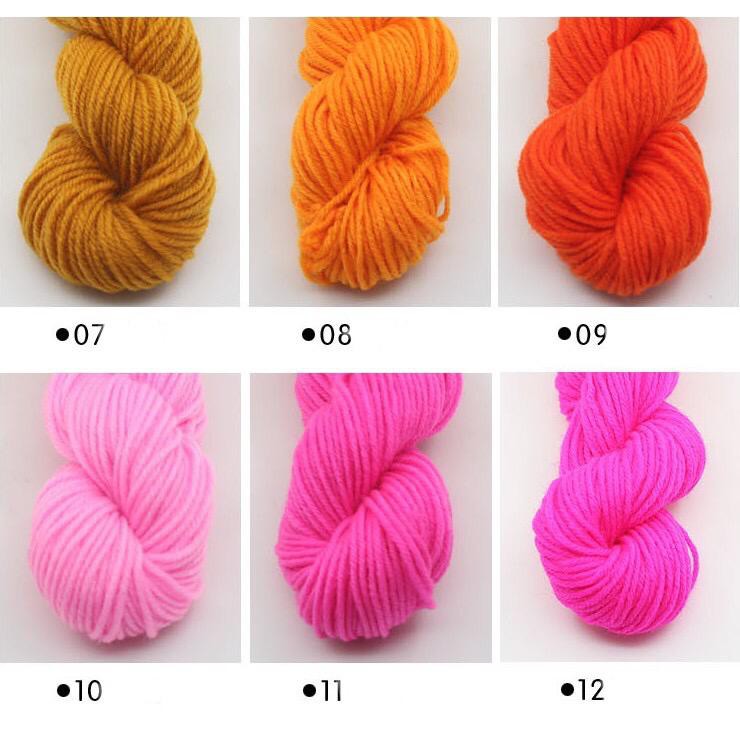 Tali Benang Wol Wool Akrilik Yarn Rajut Handcraf Part I
