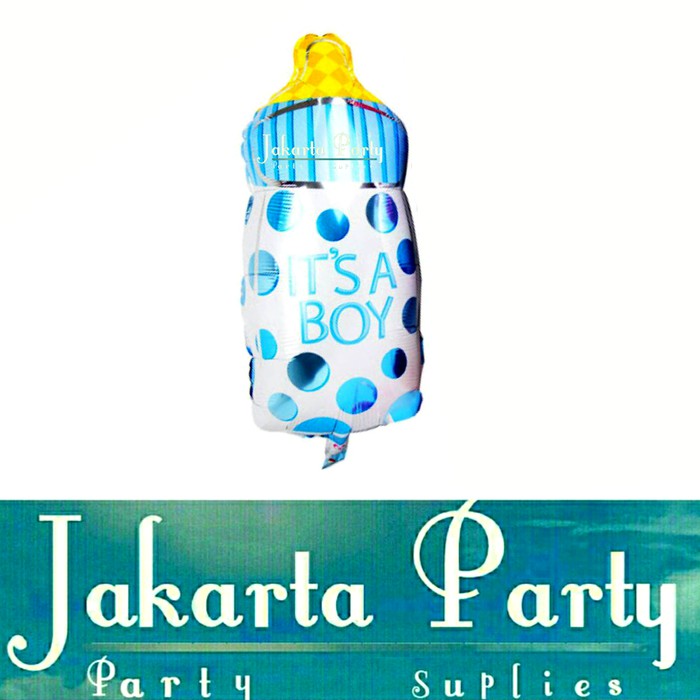 Balon Dot Baby Mini / Balon Botol Susu Mini / Balon Baby Shower