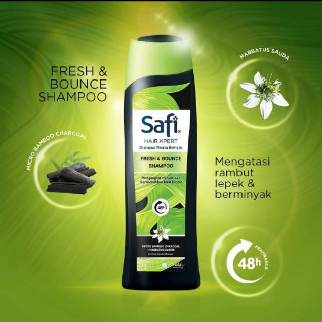 SAFI FRESH & BOUNCE SHAMPOO 160G