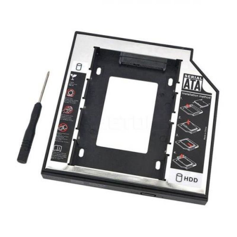 Jual HDD Caddy SATA ukuran 9.5mm dan 12.7mm Shopee Indonesia