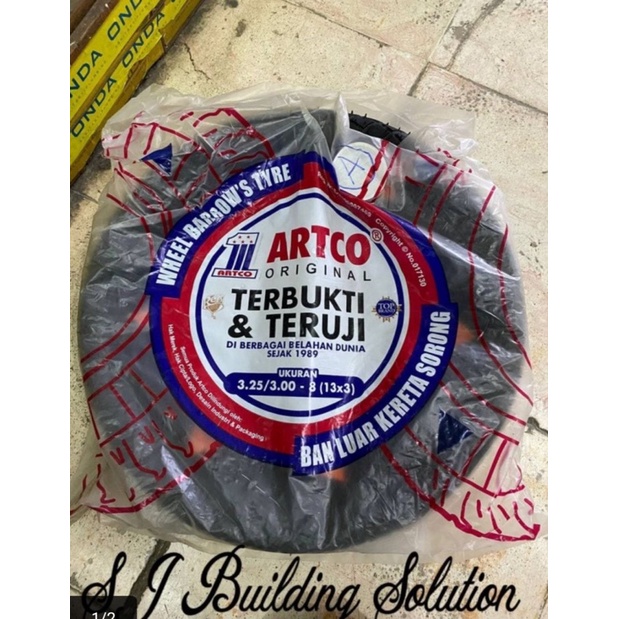 BAN LUAR ARTCO RODA CADANGAN KERETA GEROBAK PASIR SORONG ANGKONG ARTCO