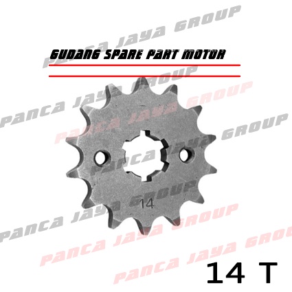 GEAR DEPAN 428 14T HONDA C90 C-90