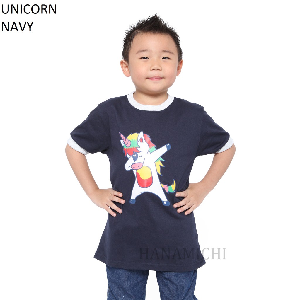 Hanamichi UNICORN Kaos Anak Lengan Pendek