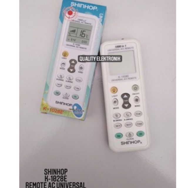 REMOTE AC MULTI UNIVERSAL K-1028E SHINHOP