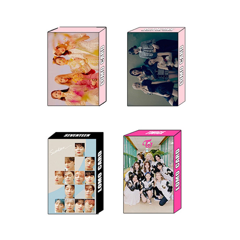 30pcs Kartu Lomo Foto Polaroid Blackpink/Twice Untuk Hadiah/Koleksi