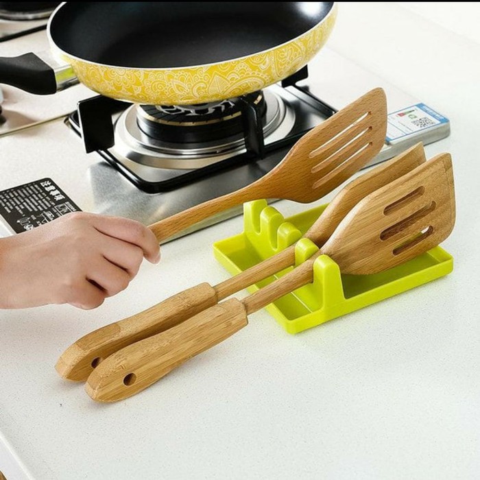 GARANSI 1 BULAN KERUSAKAN Spatula Board KITCHEN RACK TAHAN PANAS