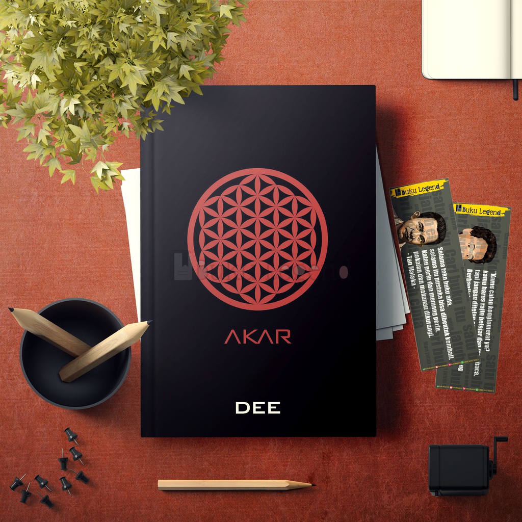 Buku Supernova Akar - Dee Lestari