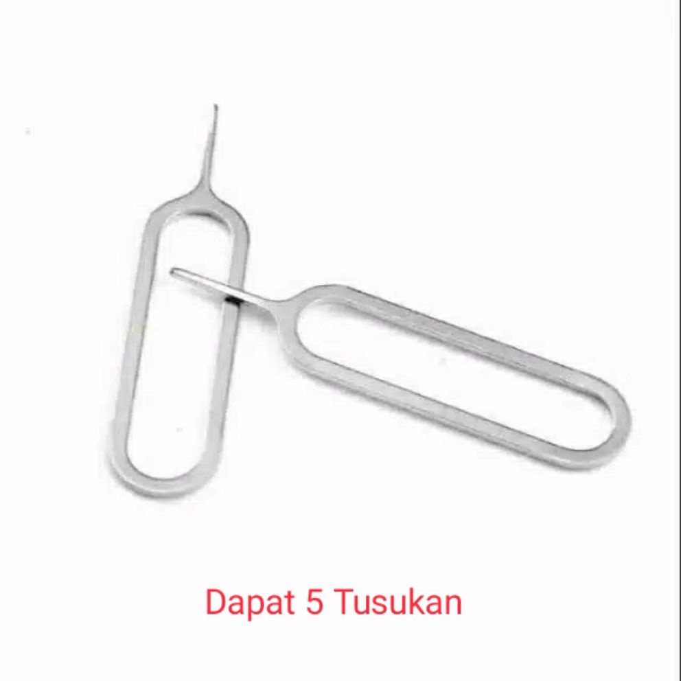 Paket 5 Ejector Sim | Jarum Simtray Xiaomi - Samsung - Oppo - Vivo - All Android