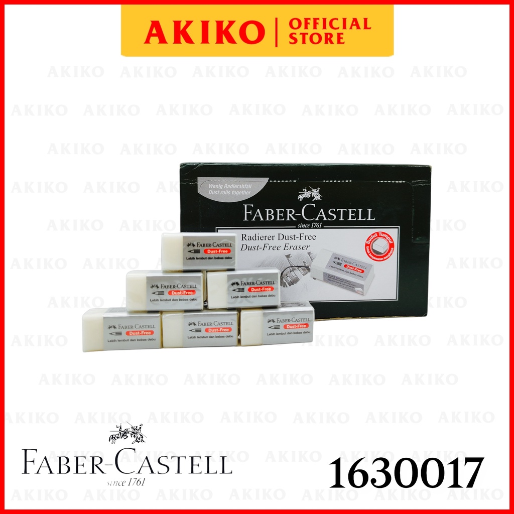 

Dust-Free Eraser Smallwhite New Faber-Castell