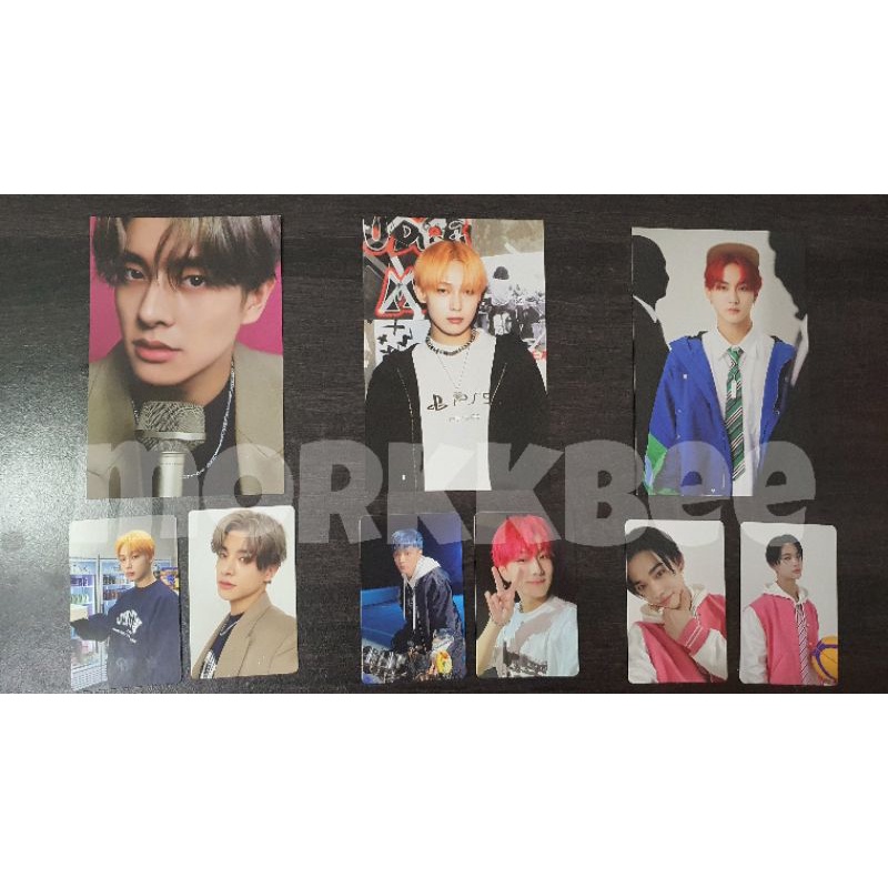 Photocard PC & Postcard Enhypen Manifesto Day 1 MDO Regular D J M Version Jake Sunoo Jungwon Jay Ni-