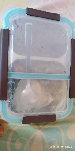 Tempat Makan Lunch Box Sekat 2 Stainless Steel Tedemei