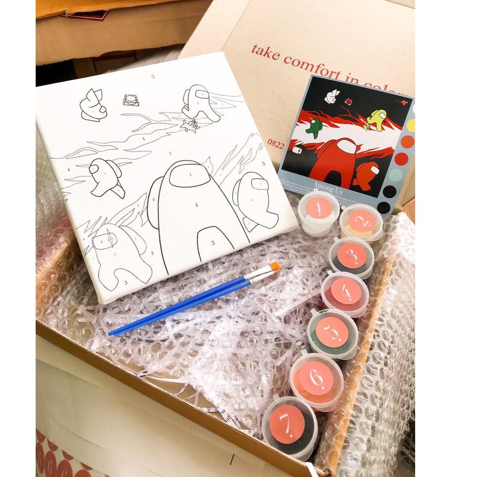 

Best Terlaris A8V Paint By Number [AMONG US] | ByPainters | 20x20cm Canvas | 7 Colours VC E9J