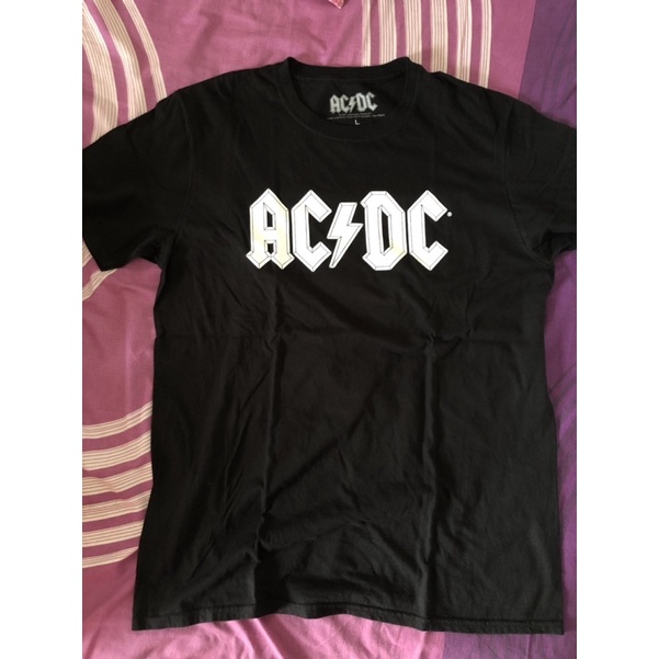 kaos band ACDC official merchandise second