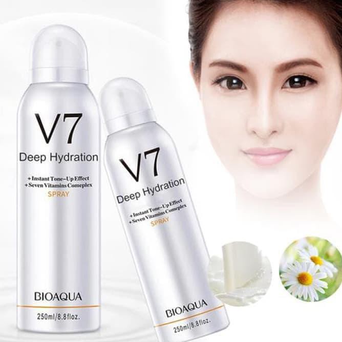 Original Bqy1586 Bioaqua V7 Deep Hydration Spray Facial Cream Concealer Spray