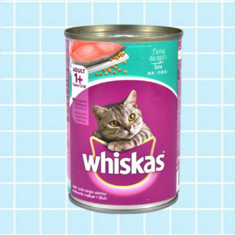 WHISKAS adult kaleng 400gr