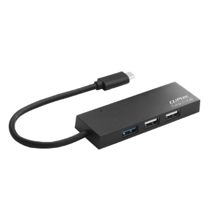 USB HUB CLIPtec RZH621 Connez Type-C USB3.1 1+3 Ports Hub - RZH 621