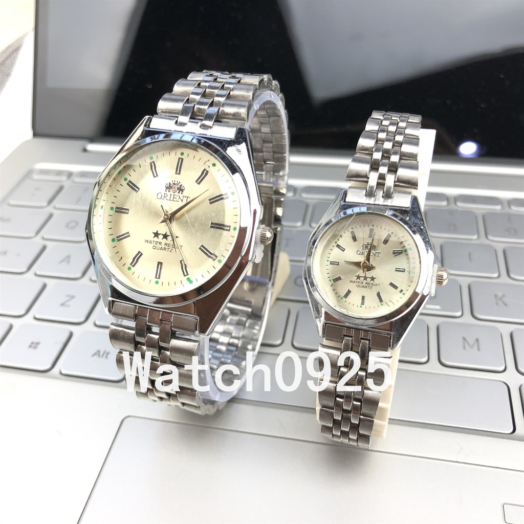 ✅COD [READY STOCK]  JAM TANGAN RANTAI ORIENT COUPLE 5WARNA READY FASHION RANTAI PRIA WANITA C11