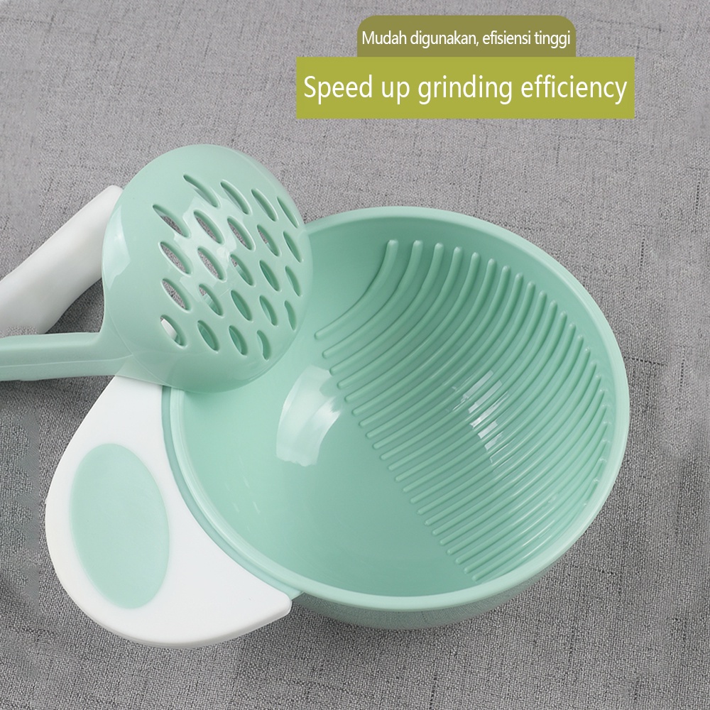 Baby Food Maker Alat Makan Bayi Mangkok Mpasi Grinding Bowl/C 223