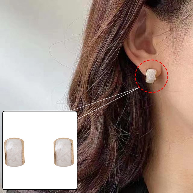 S925 Perak,Korea Retro,Anting Mutiara Fashion Anting,Untuk Wanita Perhiasan Aksesoris