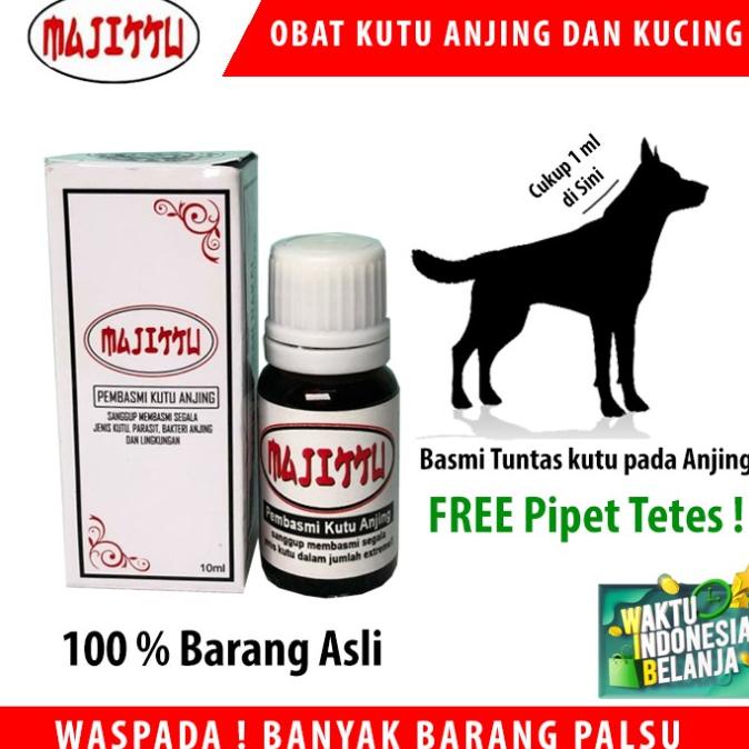 Majikku Obat kutu Anjing Majiku Pembasmi Kutu 100% Asli