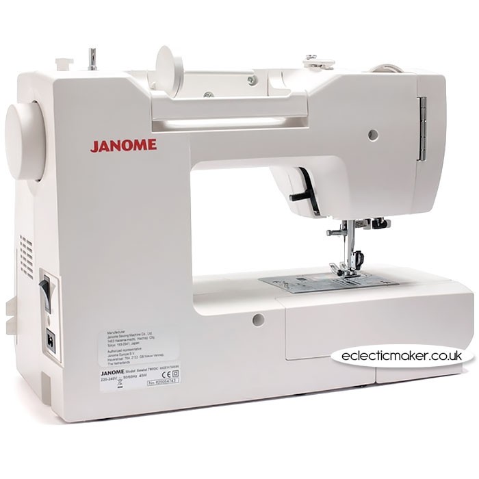 mesin jahit multifungsi janome dc7060 special edition - pink