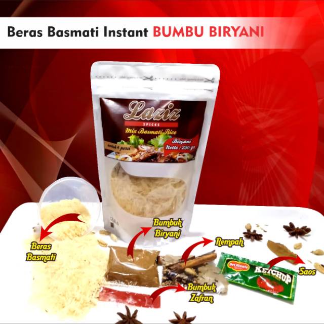 

Nasi Biryani instan 4 varian