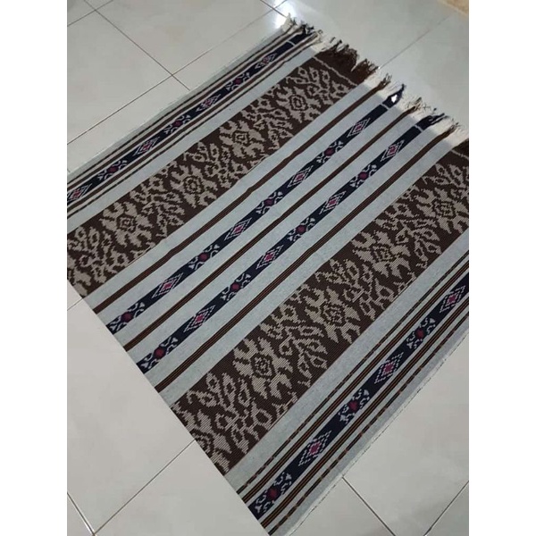 ELPHI Kain Tenun Lombok Kain Tenun Lombok Warna Coklat