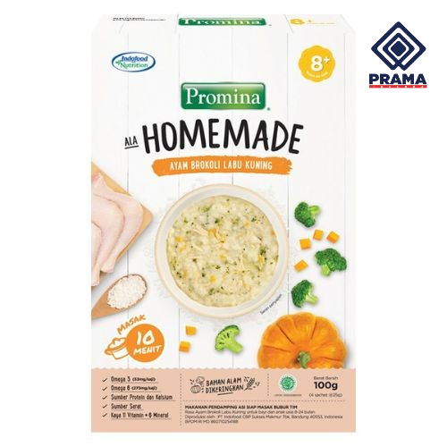 

PROMINA HOMEMADE AYAM BROKOLI LABU KUNING 100 G