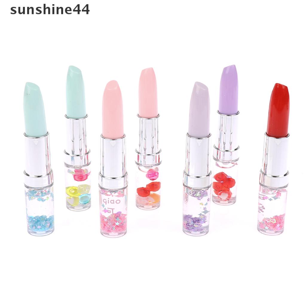 Sunshine Pulpen Kreatif Bentuk Lipstick Quicksand