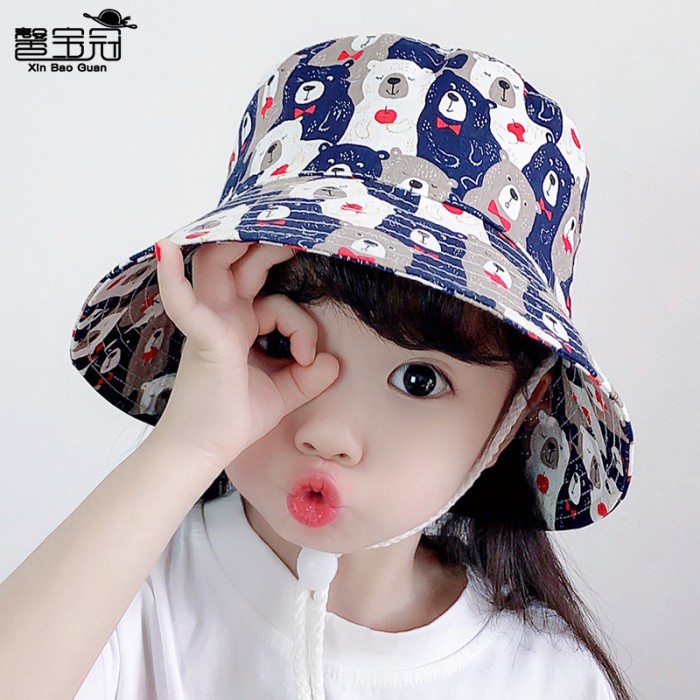 Topi Anak Pria Wanita Ceria Penuh Warna Motif Cute Super Lucu