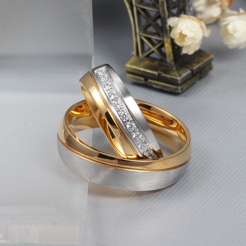 [BEST SELLER] Cincin Couple Titanium / Cincin Couple Ring / Couple Pasangan / Cincin Tunangan C033/C018