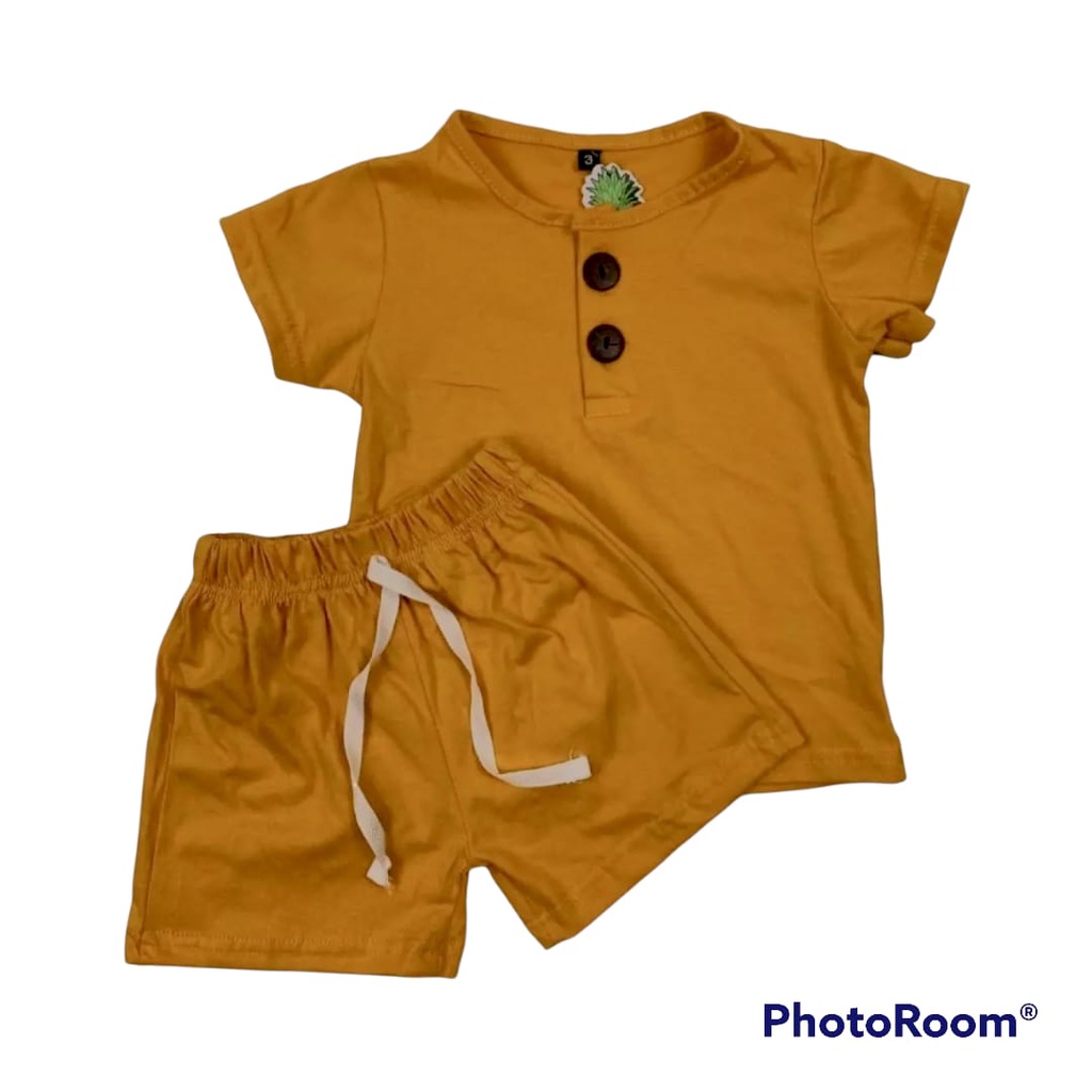 setelan baju arsy kancing anak celana pendek size 1-5 tahun terlaris bisa pilih warna bahan katun premium/ setelan baju anak laki laki/ setelan baju anak perempuan/ baju kancing anak/ setelan baju arsy anak laki laki/ setelan baju anak