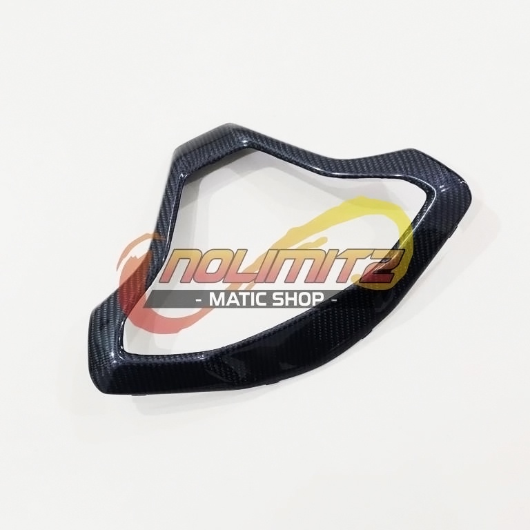 Cover Lis Speedometer Carbon Kevlar Parts Ori Aerox 155 Connected