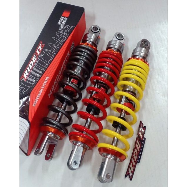 SHOCK/SHOK BELAKANG RIDE IT ORIGINAL GP86 330MM/310MM MIO BEAT VARIO SCOOPY LEXI BEAT FI BEAT ESP VA