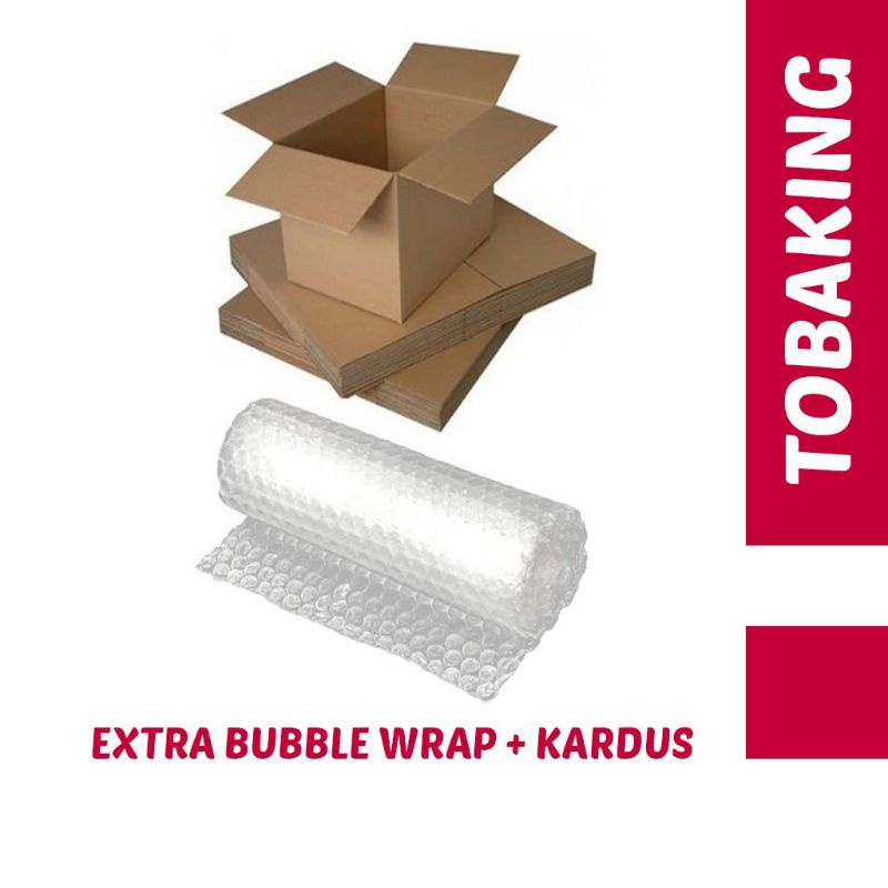 

bubble wrap/ kardus untuk keamanan pengiriman