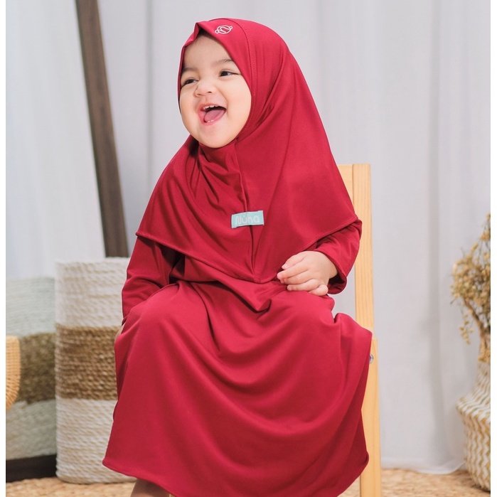 AISKA - gamis bayi / gamis bayi perempuan 6 12 bulan / gamis bayi perempuan daily nuha