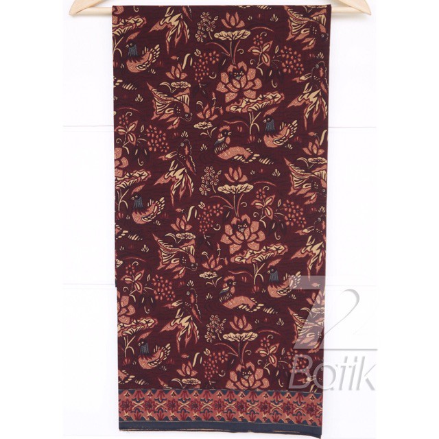 KAIN BATIK KATUN Premium Motif Kupu Kupu Two Tone Pagi Sore Merah Maroon Marun 728353 Cap 72 Jarik Jarit Samping Kebat Panjang Batik Katun Modern Premium Bahan Seragam Batik Pernikahan Kantor Keluarga Murah Kamen Jadi Batik Bali Lembaran